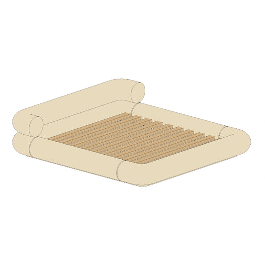 Restore Queen Bed - Eden Ecru