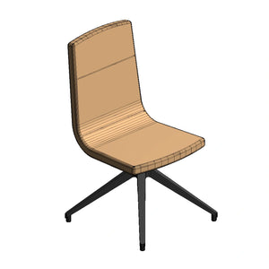 Noha Executive Chair - Wooden Base