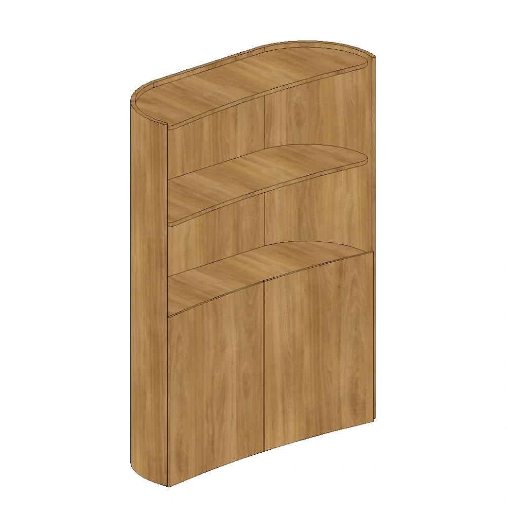 Luna Display Cabinet - Oak
