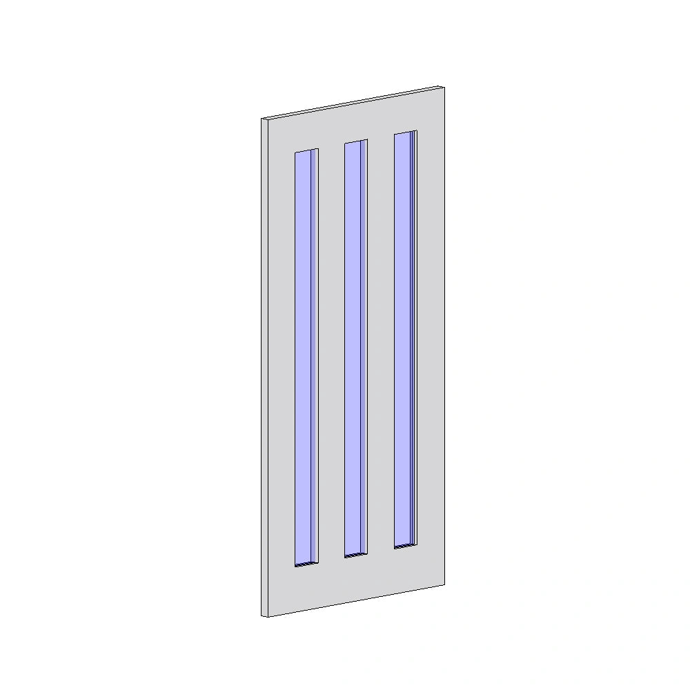 Modern Solid Front Doors - MOD7