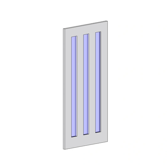 Modern Solid Front Doors - MOD7