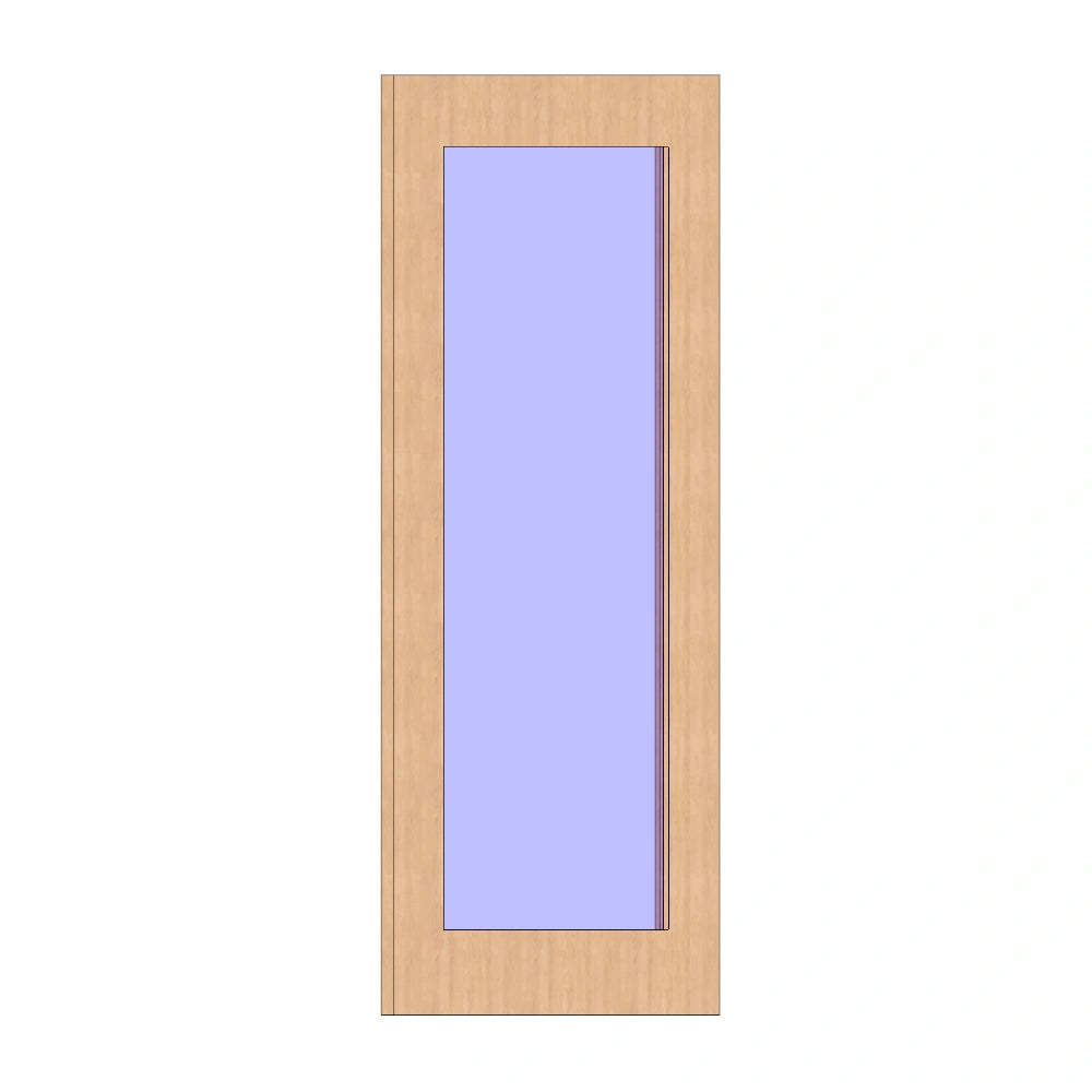 French 1G Entrance - Double-Glazed Glass