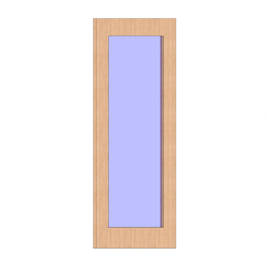 French 1G Entrance - Double-Glazed Glass