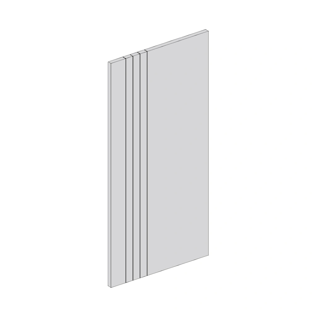 Modern Solid Front Doors - MOD6