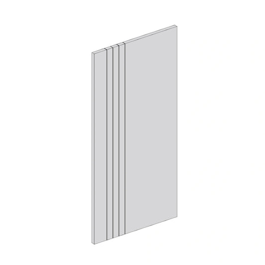 Modern Solid Front Doors - MOD6