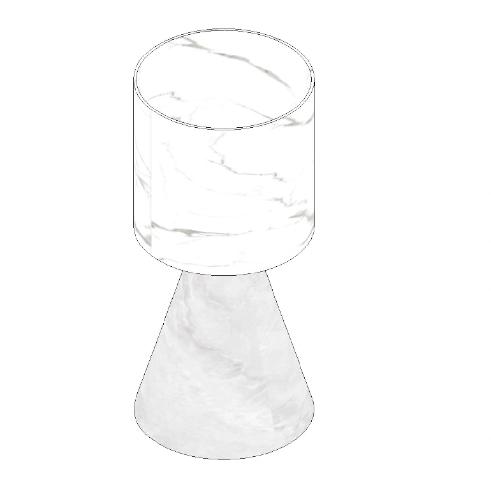Otis Alabaster Table Lamp
