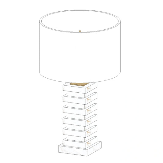 Tamsin Alabaster Table Lamp