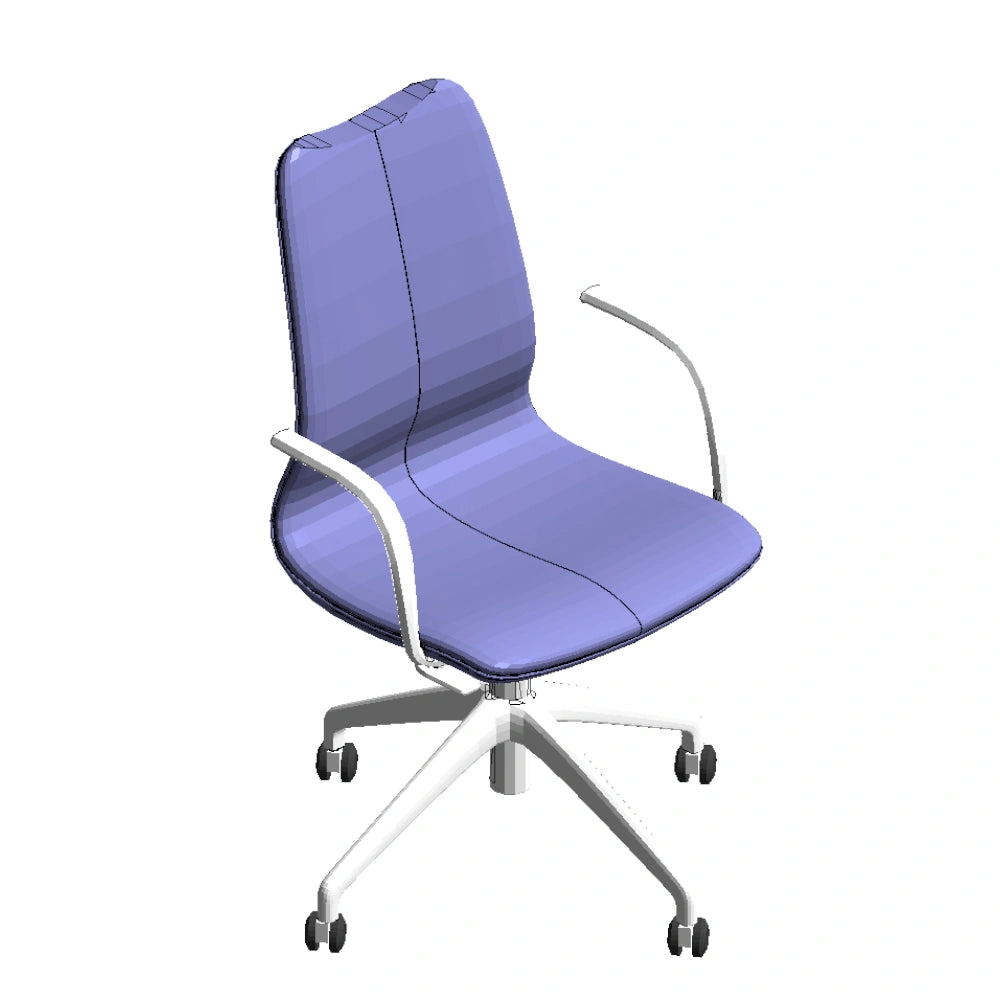 Maui Soft Swivel Chair - Noma Fabric