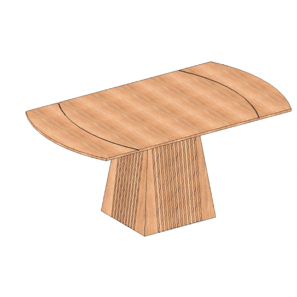 Emerson Rotating Extension Dining Table