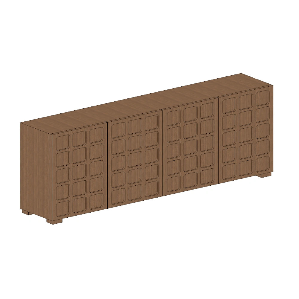 Embellish Sideboard 248cm - Deep Oak